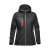 Black-Bright Red
