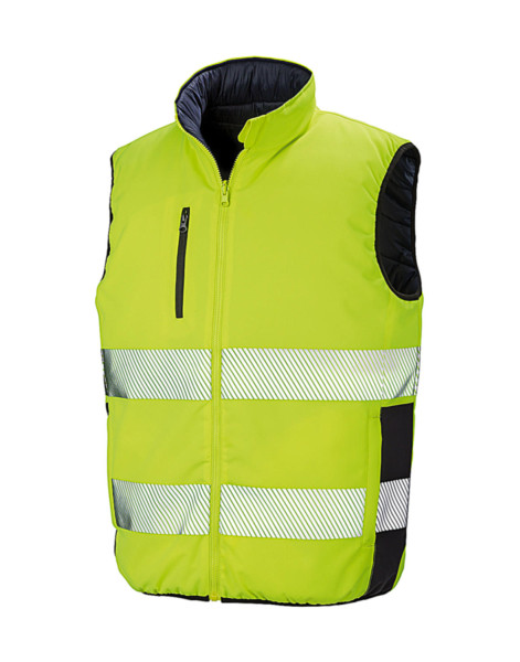 Reversible Soft Padded Safety Gilet
