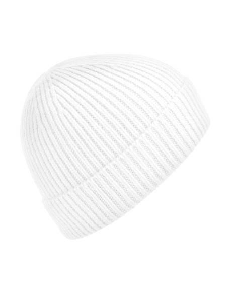 Engineered Knit Ribbed Beanie