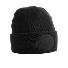Circular Patch Beanie