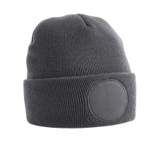 Circular Patch Beanie