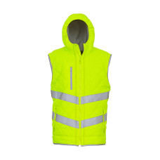 Fluo Kensington Hooded Gilet 