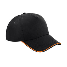 Authentic 5 Panel Cap - Piped Peak