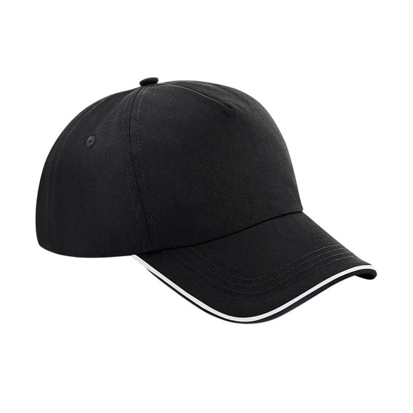 Authentic 5 Panel Cap - Piped Peak