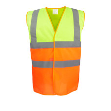 Hi-Vis Two-Tone Waistcoat