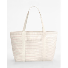 Striped Organic Cotton Shopper