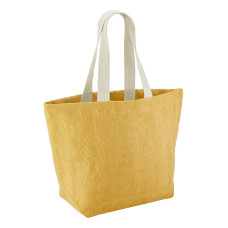 Soft Washed Jute Beach Bag