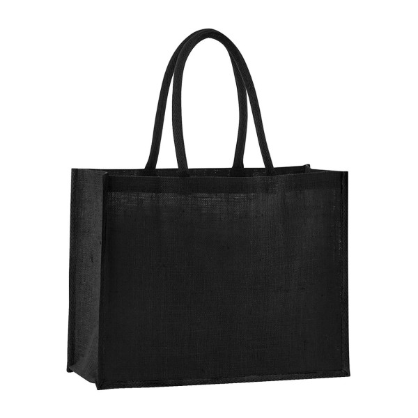 Natural Starched Jute Classic Shopper