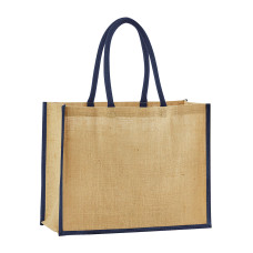 Natural Starched Jute Classic Shopper