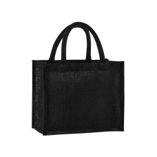 Natural Starched Jute Midi Tote