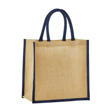 Natural Starched Jute Mini Gift Bag