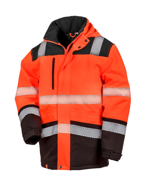Printable Waterproof Softshell Safety Coat