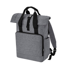 Recycled Twin Handle Roll-Top Laptop Backpack