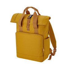 Recycled Twin Handle Roll-Top Laptop Backpack