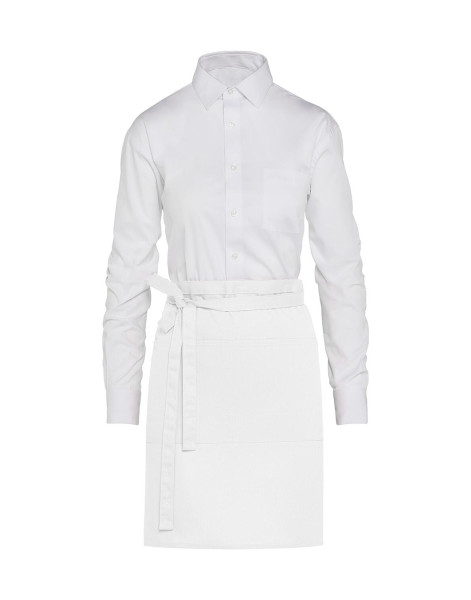 BRUSSELS - Short Bistro Apron with Pocket