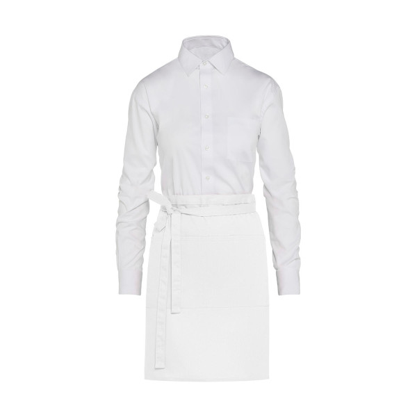 BRUSSELS - Short Bistro Apron with Pocket