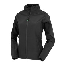 Women's Recycled 2-Layer Printable Softshell Jkt