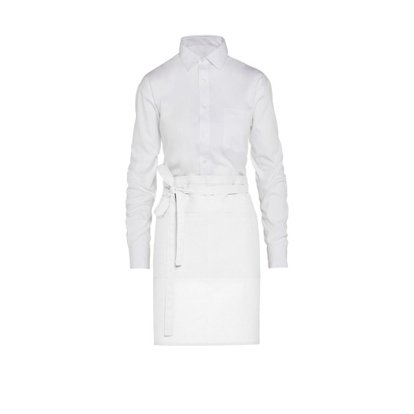 BRUSSELS - Short Recycled Bistro Apron with Pocket
