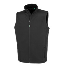 Men's Recycled 2-Layer Printable Softshell B/W
