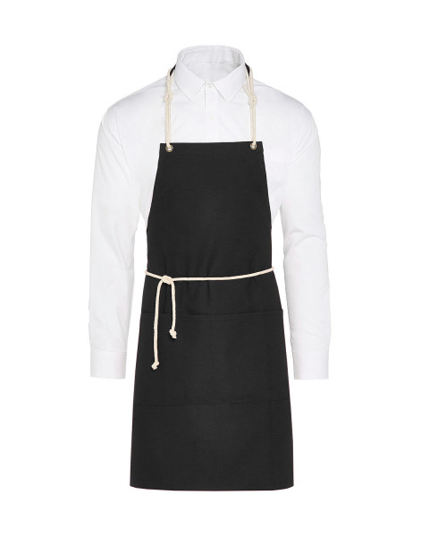 CORSICA - Cord Bib Apron with Pocket