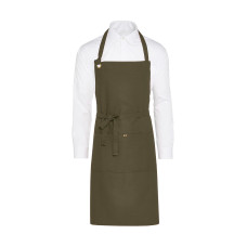 PROVENCE - Eyelet Bib Apron with Pocket
