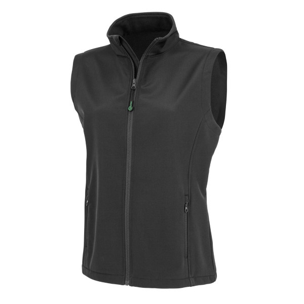 Women's Recycled 2-Layer Printable Softshell B/W