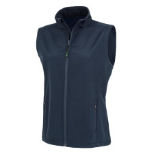 Women's Recycled 2-Layer Printable Softshell B/W