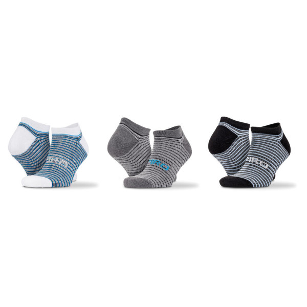 3-Pack Mixed Stripe Sneaker Socks