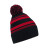 Black-Classic Red